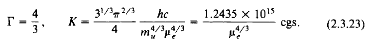 Equation 2.3.23 from ST83